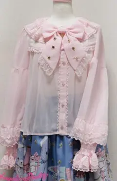 AngelicPretty　milky crossブラウス　ピンクのサムネイル