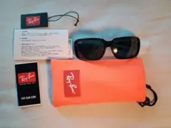 SALE【新品未使用】Ray-Ban ブラックサングラス スモークレンズ