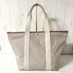 【美品】TOPKAPI タイディ トート バッグ L 大容量 ベージュ