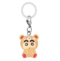 クレヨンしんちゃん　めじるしアクセサリー　みんなでくまパジャマ