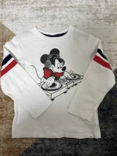 Baby gapミッキーマウス DJデザイン Tシャツ