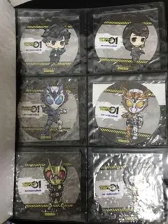 【ゼロワン】コースター、クリアしおりセット、トレーディングカードセット