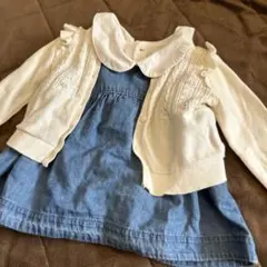 ギャップ　コーディネート12-18m ボディ　チュニック　カーディガン