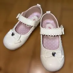 Rosy ホワイト フォーマルシューズ　18cm