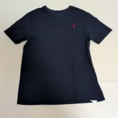 Polo Ralph Lauren 半袖 Vネック ネイビー（キッズ160）