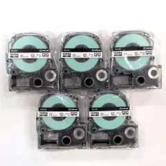 TEPRA PRO テプラプロ 12mmテープ✕5個