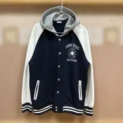※専用商品⭐︎CONVERSE⭐︎フード付きジャンバー　LL ネイビー/グレー