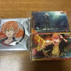 プロセカ 東雲彰人 映画 劇場版 グリッター缶バッジ A ウエハース カード