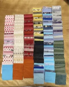 ハギレ　カットクロス　まとめ売り230枚(約5㎝×約5㎝)