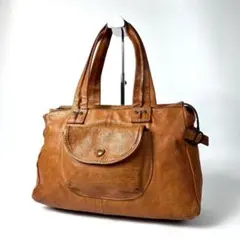 美品 ダコタ トートバッグ ハンドバッグ 肩掛け 大容量 A4収納可能 レザー