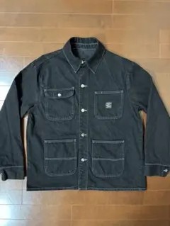 ポインター カバーオール メモリアルジャケット ハンドステッチ 一点物 デニム ポインター カバーオール メモリアルジャケット ハンドステッチ