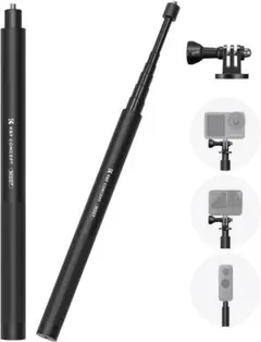 K&F CONCEPT 自撮り棒 153cm 290mm収納 177g超軽量