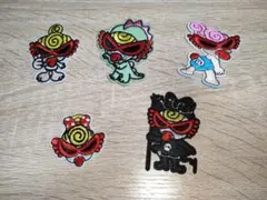 （5枚セット②）アイロンワッペン　　「早い者勝ち✨」