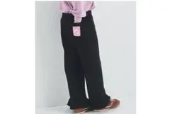 サイズ100 PAIR MANON 裾フリルスウェットパンツ