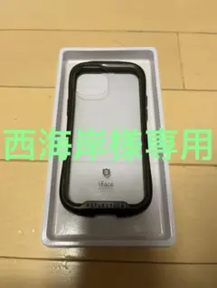 iPhone13mini iFaceケース　カーキ