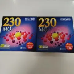 maxell 230 MOディスク 2枚セット