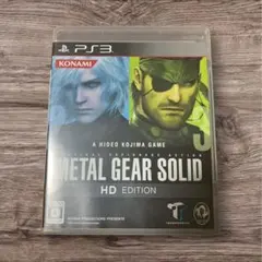 METAL GEAR SOLID HD EDITION PS3 ソフト