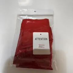 77【新品未使用】赤 アンダーパンツ フリーサイズ