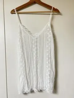 【JEANASIS】トリコットレースキャミソール☆F