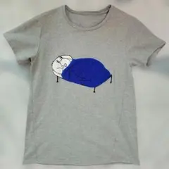 Syrup. ムーミン 刺繍Tシャツ グレー Mサイズのサムネイル