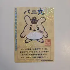 ★限定★横浜バニラ　特製バニ丸キラカード 2025.9.27オープン記念