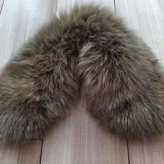 ★【本物 高級】レディース フォックス毛皮ショール 上品美品 現品限り