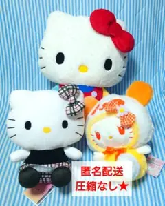 専用出品　ハローキティ　BIGぬいぐるみ　3種まとめ売り 専用出品 ハローキティ BIGぬいぐるみ 3種まとめ売り - メルカリ