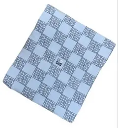 大阪西川　ジバンシー　綿　毛布　ブランケット　　ダブル　145×198(cm)