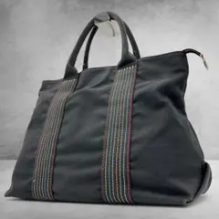 PaulSmith トートバッグ マルチストライプ キャンバス A4 2547