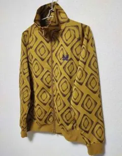 Needles トラックジャケット L 総柄 マスタード