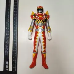 中古ソフビ　キョウリュウレッドカーニバル　　 (獣電戦隊キョウリュウジャー)