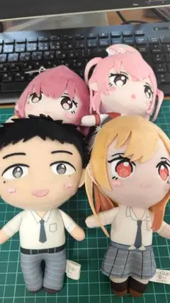 その着せ替え人形は恋をする デフォルメぬいぐるみ マスコット全4種類セット