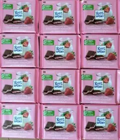 新品未開封 リッタースポーツチョコレートストロベリーヨーグルト 中評価】リッタースポーツ ストロベリーヨーグルトの感想