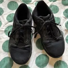 adidas ブラック スニーカー 25cm