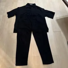 ZARA半袖シャツ パンツ セットアップ ブラックのサムネイル