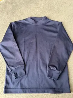 アンダーシャツ　キッズ　130 ネイビー　長袖