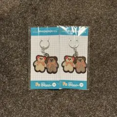 ドキドキくじ mojojojo 刺繍キーホルダー2点セット