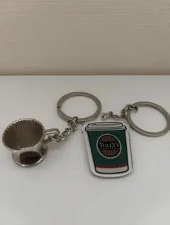 TULLY'S COFFEE キーホルダー 2個セットのサムネイル