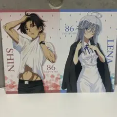 エイティシックス　ポストカード　雨宿り　シンエイノウゼン　ヴラディレーナミリーゼ