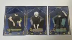 ブルーロック ready fight 箔押し風クリアカード 凪 凛 愛空