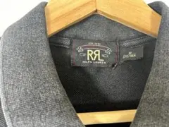 ノ*コ様 【至高のフェード】RRL 黒ポロシャツ M 襟・ポケット配色さりげない 2026年最新】DOUBLE RL カラー：ブラック系 メンズ ポロシャツの人気