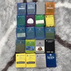 PlayStation 2 メモリーカード ２０個セット