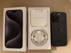 iPhone 15 Pro 1TB ブラックチタニウム【ジャンク品】