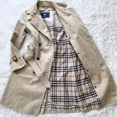 極美品 バーバリーロンドン トレンチコート ライナー M ノバチェック ベージュ