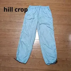 hillcrop トレーニングウェア パンツ サイドストライプ 薄いブルー L