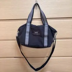 Lee 2WAY ショルダーバッグ トートバッグ ブラックのサムネイル