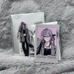 梢桃音 GRAY×ACCENT ランダムステッカー チェキ風カード