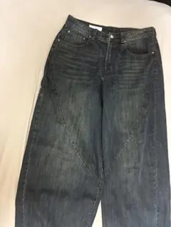 ZARA バギーデニム　バルーンデニム