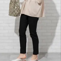 コーエン♡イージースキニーパンツ ストレッチパンツ L ブラック ウエストゴム♪