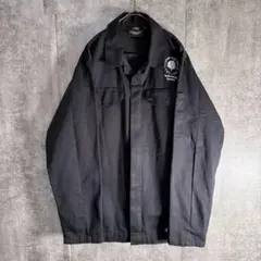 Dickies ワークジャケット S ブラック カレッジ刺繍 ワークウェア